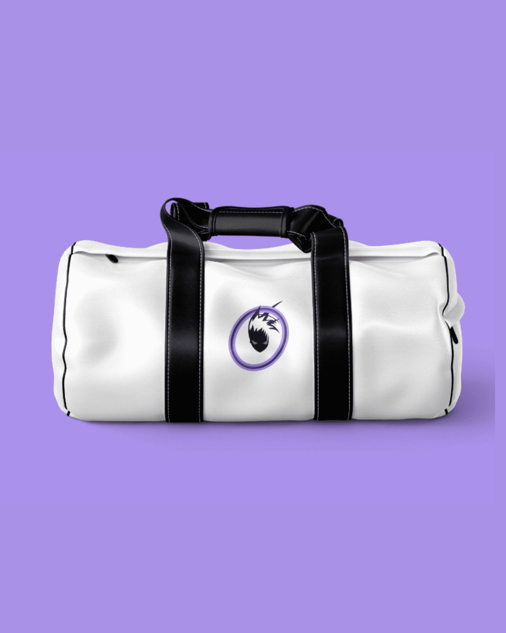 Sports Synthetic Leather Gym Bag with Shoulder Strap for Men and Women